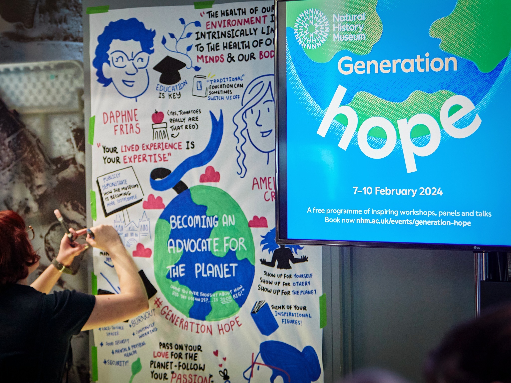 Generation Hope at the Natural History Museum