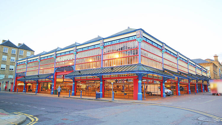 Huddersfield Indoor Market, UK