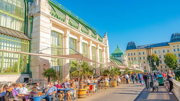 Sit in a Schanigarten on a hot summer’s day (or night)