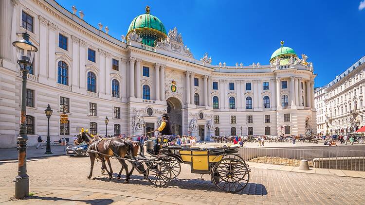 Stroll through the Hofburg Palace