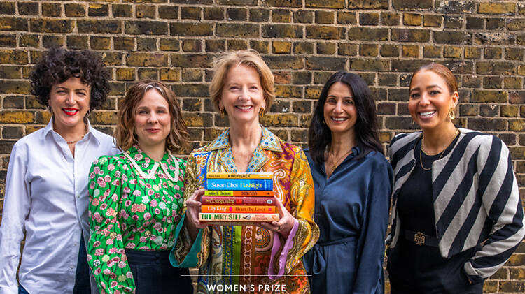 A group shot of the 2026 Women's Prize for Fiction panel of judges