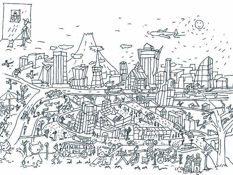 都市を歩く ー六本木アート散歩