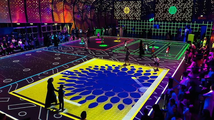 Augmented game world