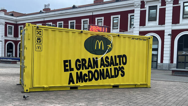 Container McDonald's Príncipe Pío