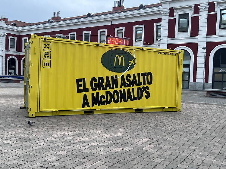 Un container bajo vigilancia en Príncipe Pío: lo que se sabe… y lo que aún no se ha contado