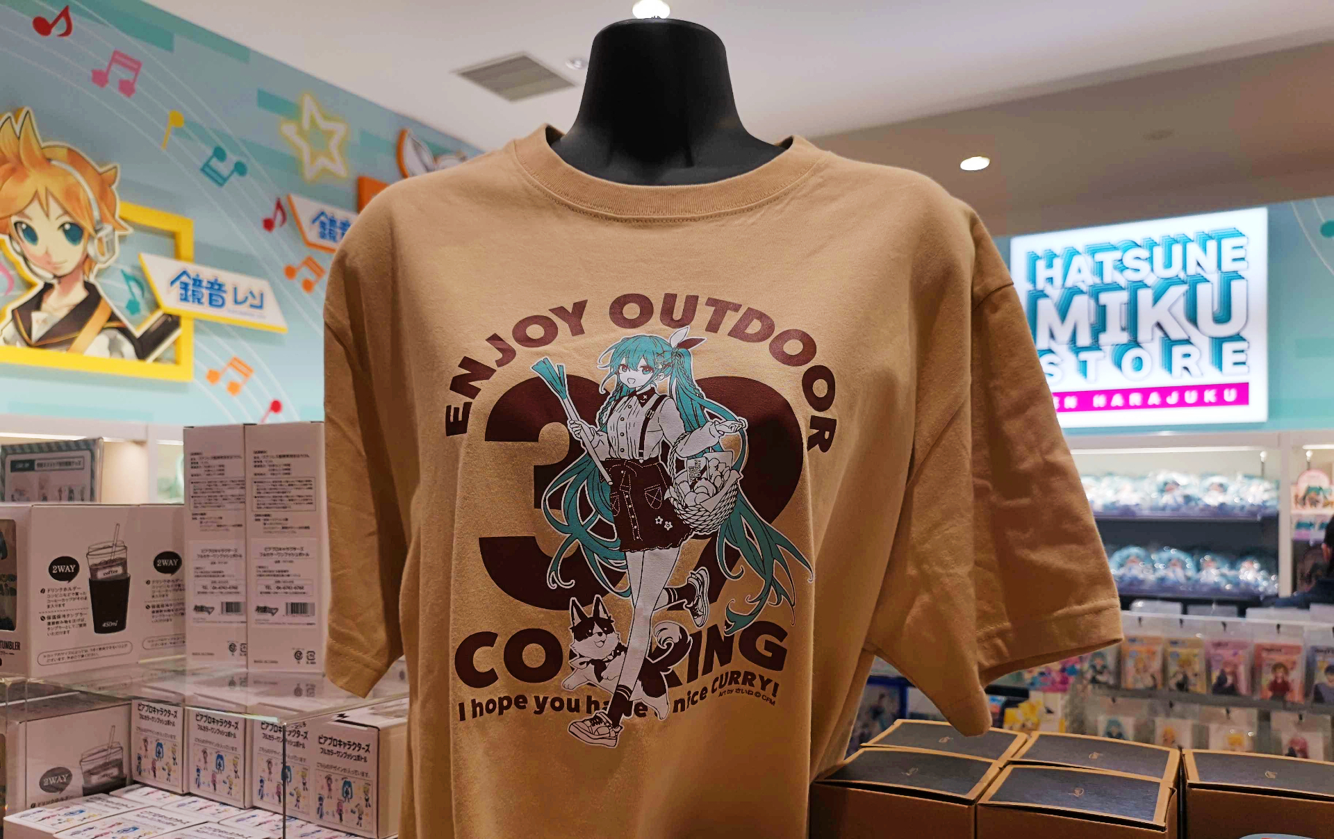 The official Hatsune Miku store is now open in Harajuku
