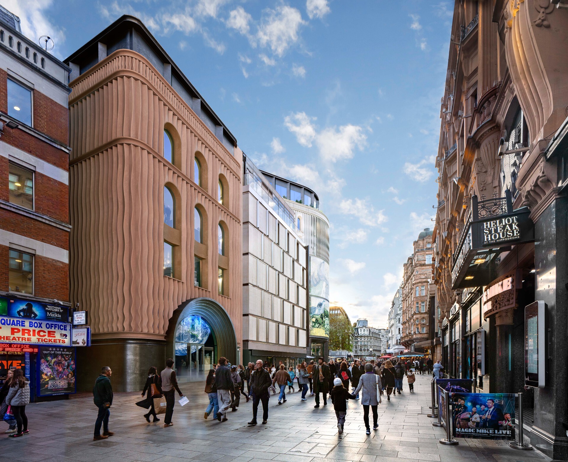 LSX plans in central London, Leicester Square