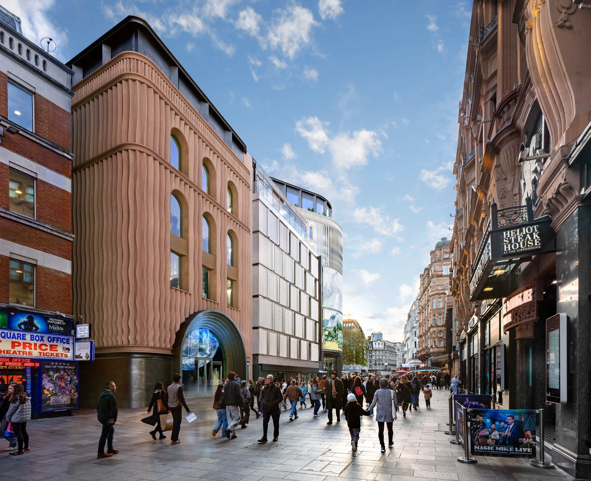 LSX plans in central London, Leicester Square
