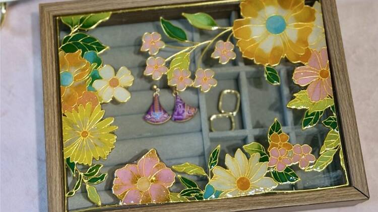 母親節活動2026：景泰藍掐絲琺瑯首飾盒工作坊