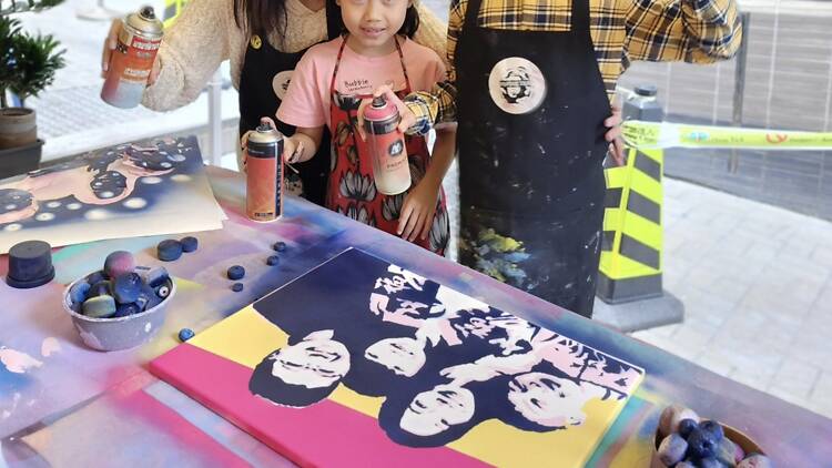 母親節活動2026：噴畫工作坊