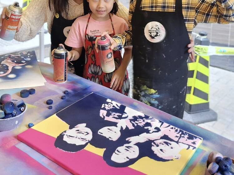 母親節活動2026：噴畫工作坊