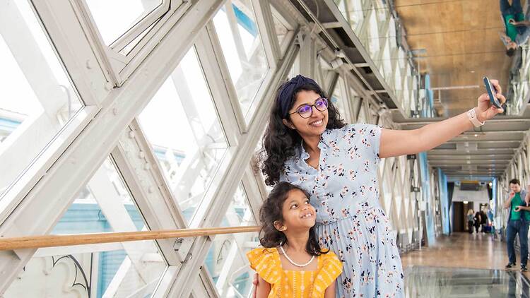 Teeter across Tower Bridge