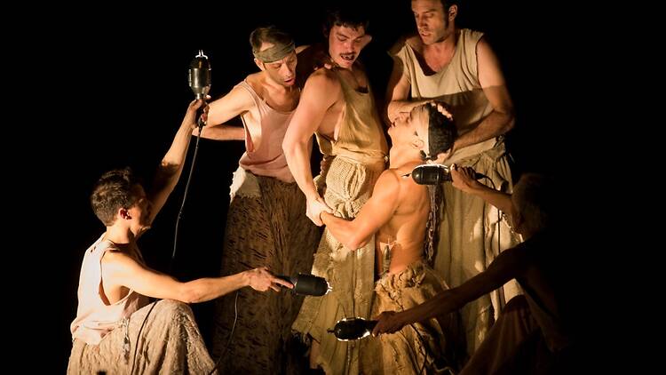 Foco Toto Castiñeiras en el Centro Cultural Borges