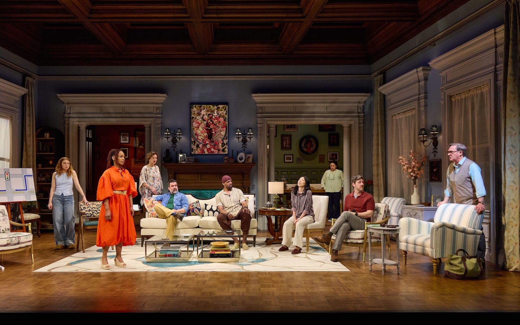 Broadway review: The Balusters () is an amusing neighborhood watch