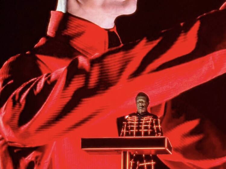 Watch the robots play Bangkok for the first time in 55 years at Kraftwerk Multimedia Tour