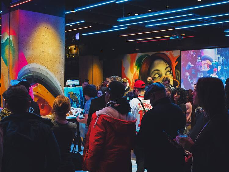 Vote out your favourite artist (cruelly, lovingly) at Art Battle Bangkok