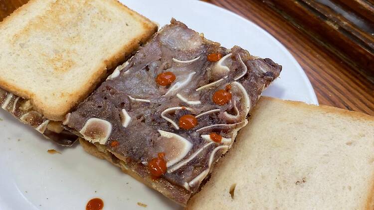 Sándwich de minutejos de La casa de los Minutejos