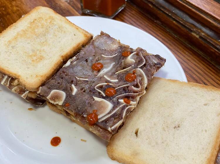 Sándwich de minutejos de La casa de los Minutejos