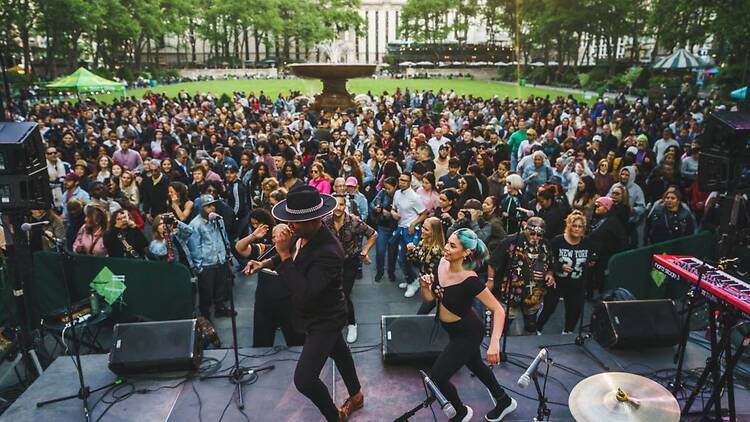 Bryant Park Dance Party Series