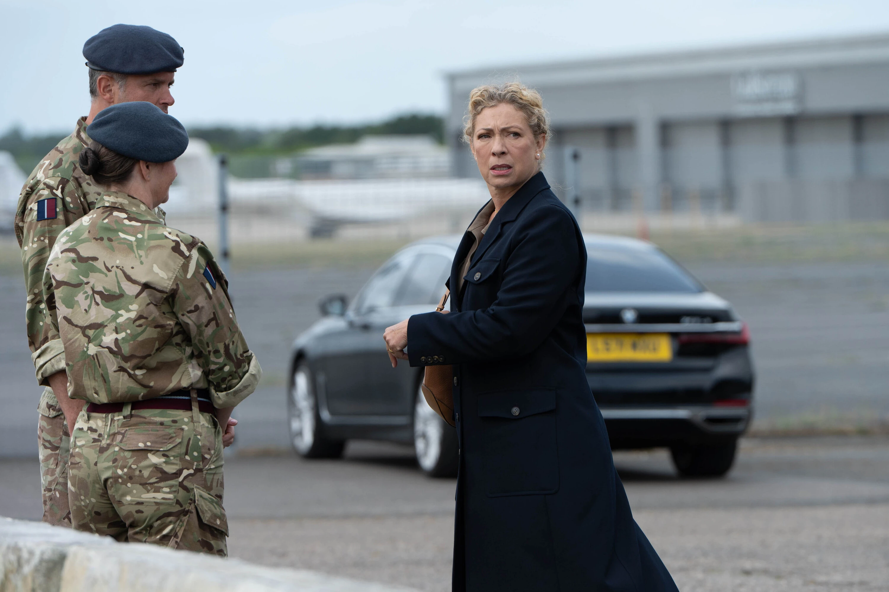 Farnborough International Gate appears as a filming location in Secret Service