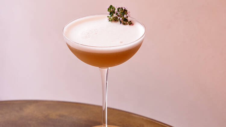 A cocktail at the Godby Hotel.