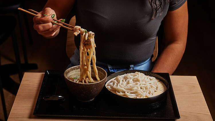 Sanuki noodles at Yamamoto Udon.