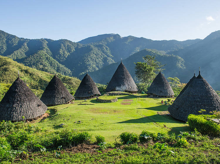 Flores: Textiles and traditional villages