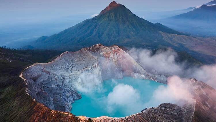 East Java: Waterfalls and volcanoes