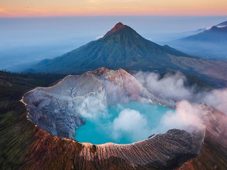 East Java: Waterfalls and volcanoes