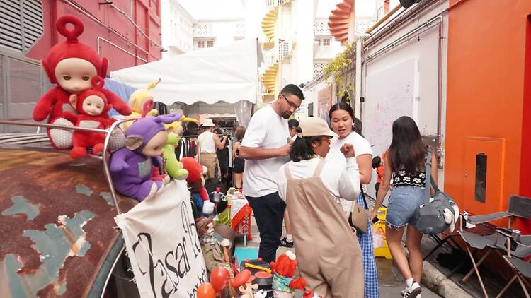 Support local businesses at Resurrack Vintage Flea Market