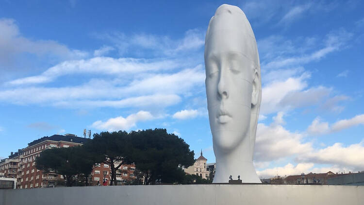 Julia, Jaume Plensa. Ayuntamiento de Madrid