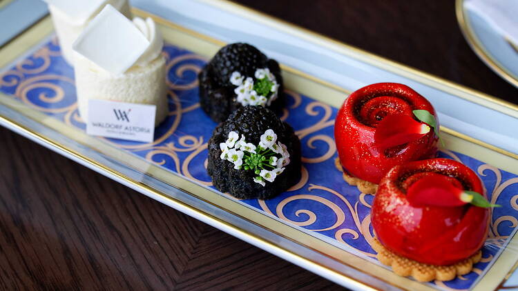 The Devil Wears Prada 2 afternoon tea at Waldorf Astoria Osaka