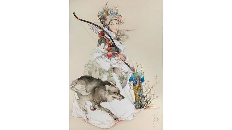 入江明日香展 ―月影とまどろみ