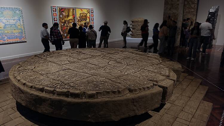 Aztlán, túnel del tiempo exposición Bellas Artes 