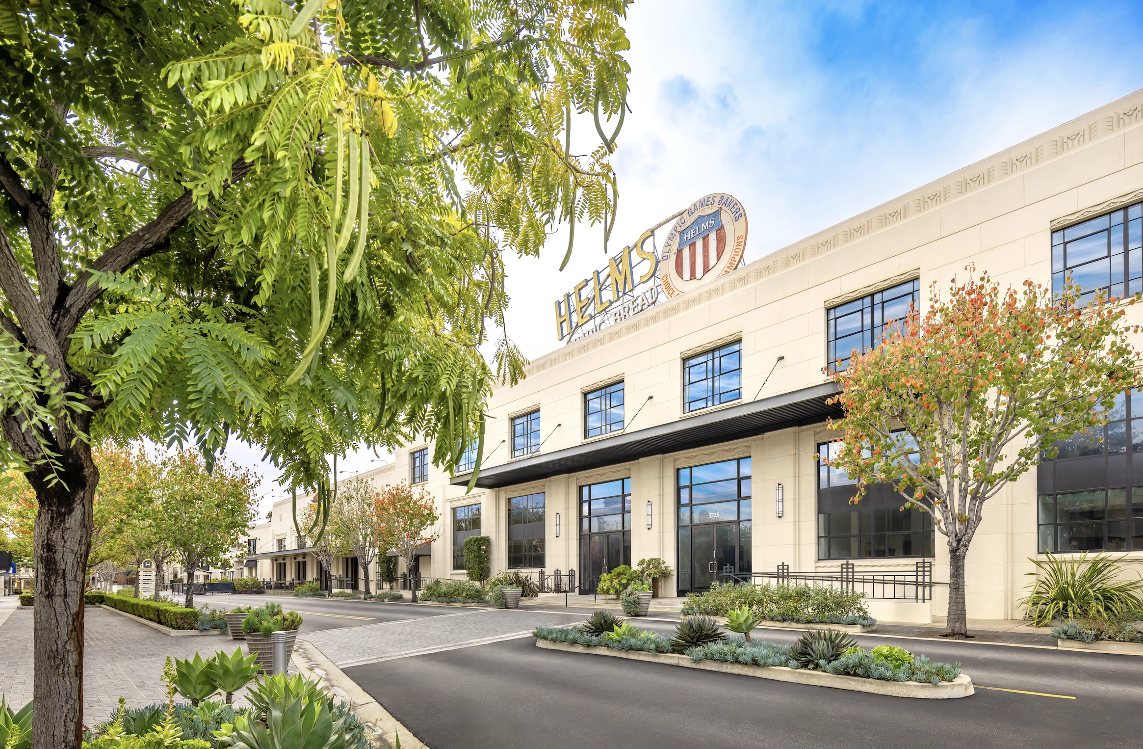 A view of Helms Design District.