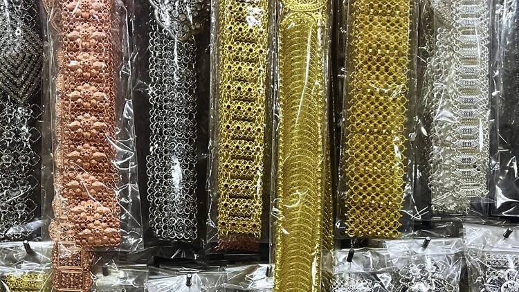 Thai-style silver accessories, now paired with jeans