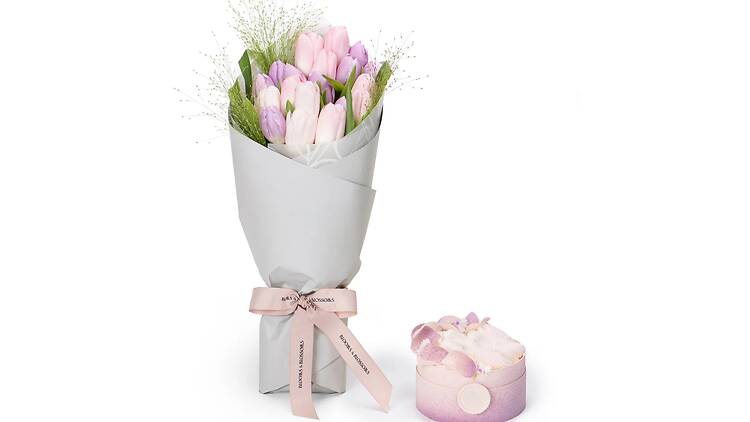 2026母親節禮物推介：Butterfly Patisserie x Blooms & Blossoms 母親節限定戚風蛋糕及花束套裝