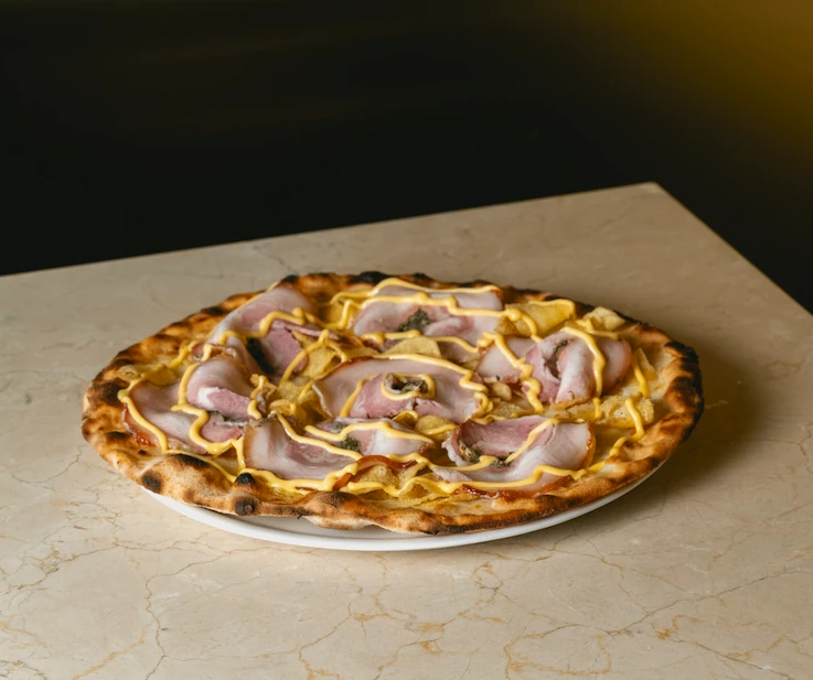 La pizza de porchetta de Romo