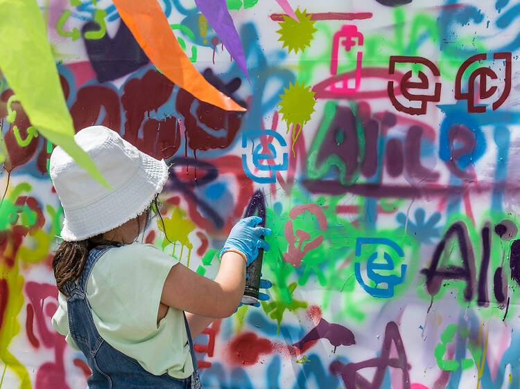 Pintar um mural Pintar um mural