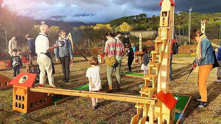El minigolf