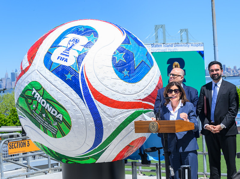 NYC is setting up free World Cup watch parties and fan zones all across the five boroughs