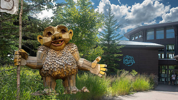 These striking giant trolls will be on exhibit around the Adirondacks this summer