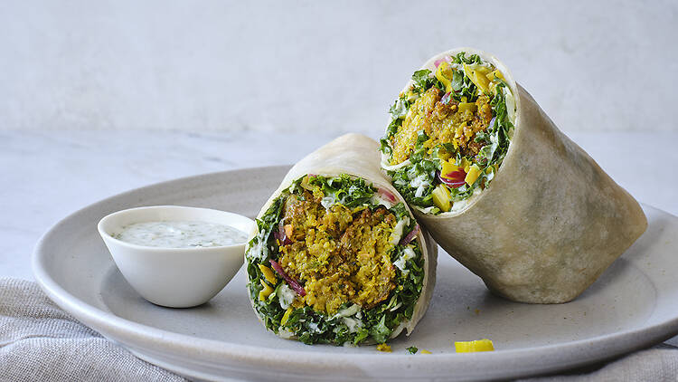 Falafel wrap