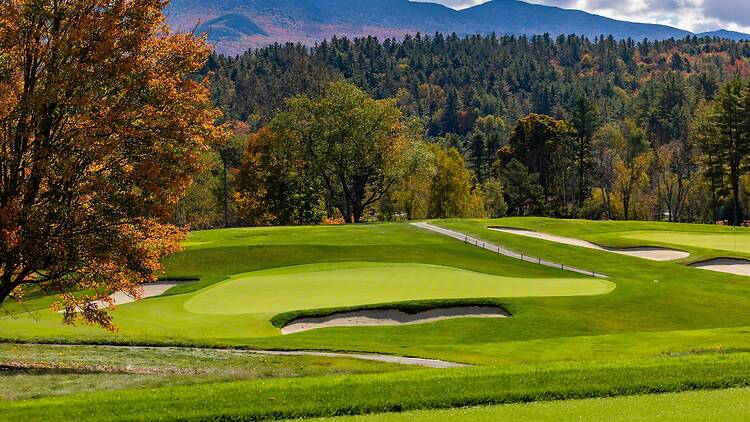 Best for alpine scenery: The Mountain Course at Spruce Peak | Stowe, VT