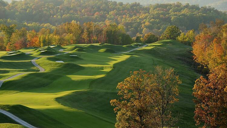 Best for panoramic views: The Pete Dye Course at French Lick | French Lick, IN