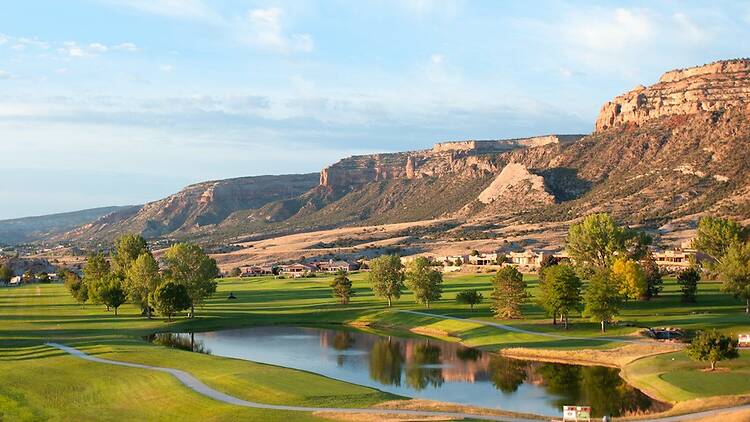 Best for desert-meets-mountain scenery: Redlands Mesa Golf Course | Grand Junction, CO