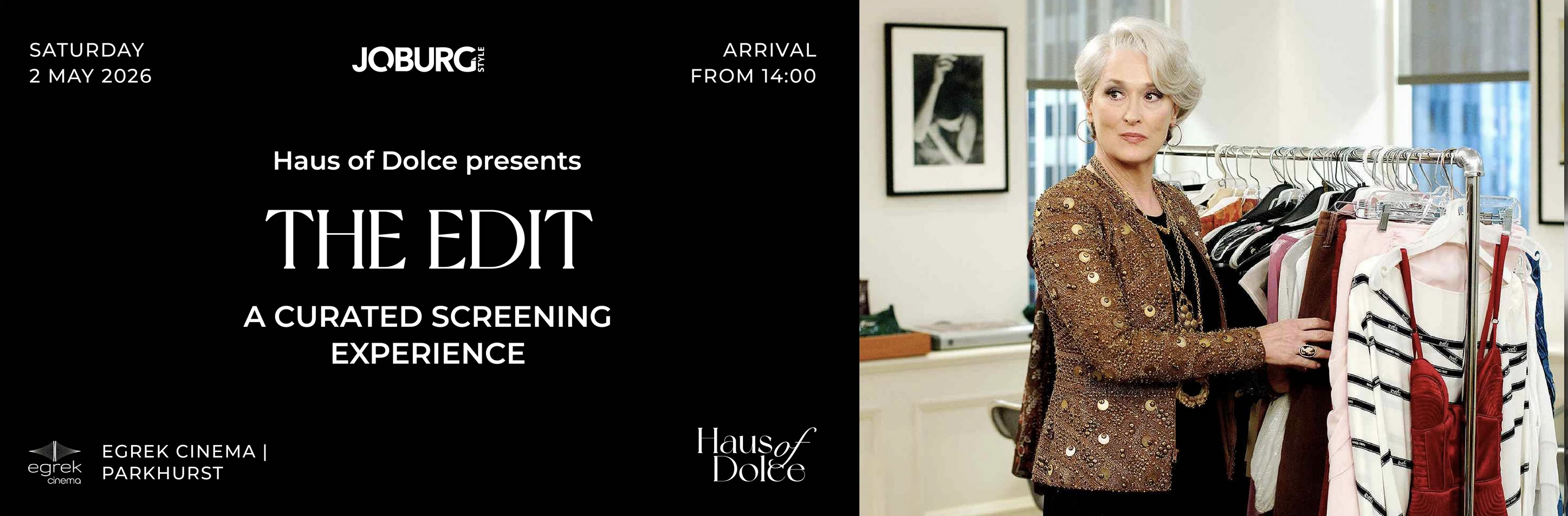 The Edit: A curated screening poster