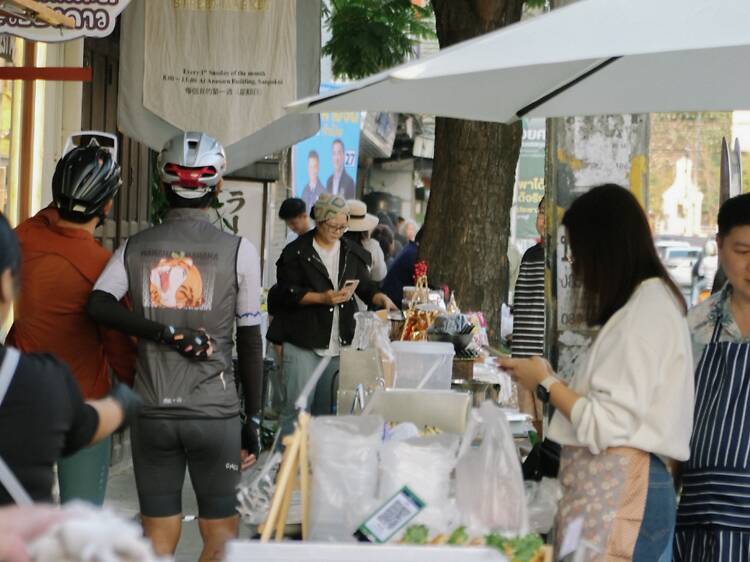 Browse and snack your way through Sanpakoi Street Market