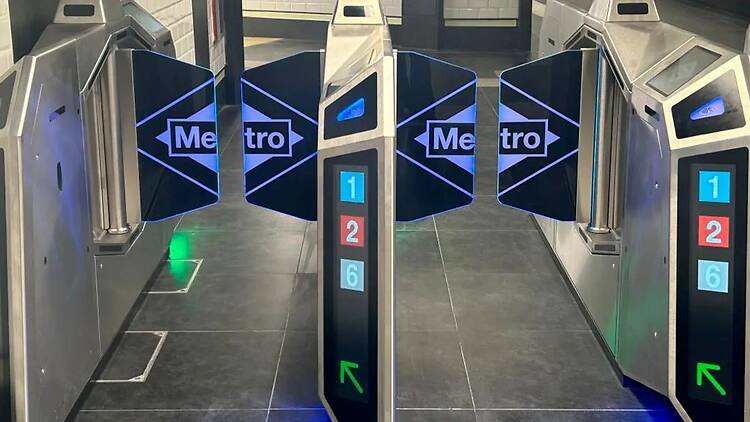 Tornos inteligentes. Metro de Madrid