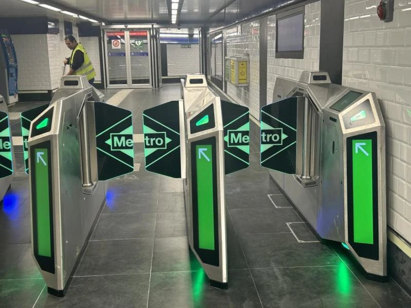 Tornos inteligentes. Metro de Madrid